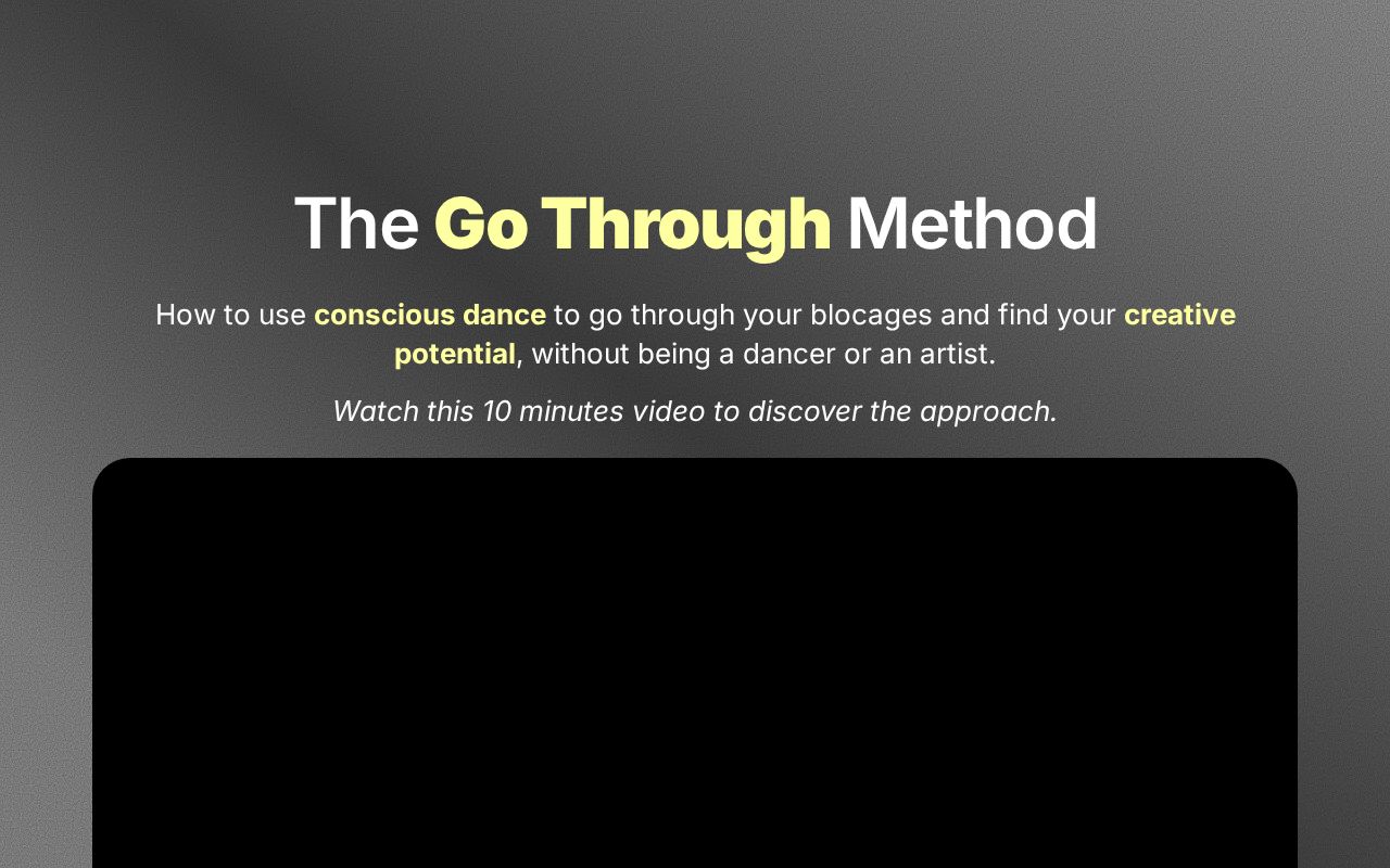Go Through - The Book